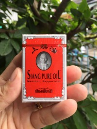 Dầu gió đỏ Siang pure oil Thái Lan (dung tích 3ml)