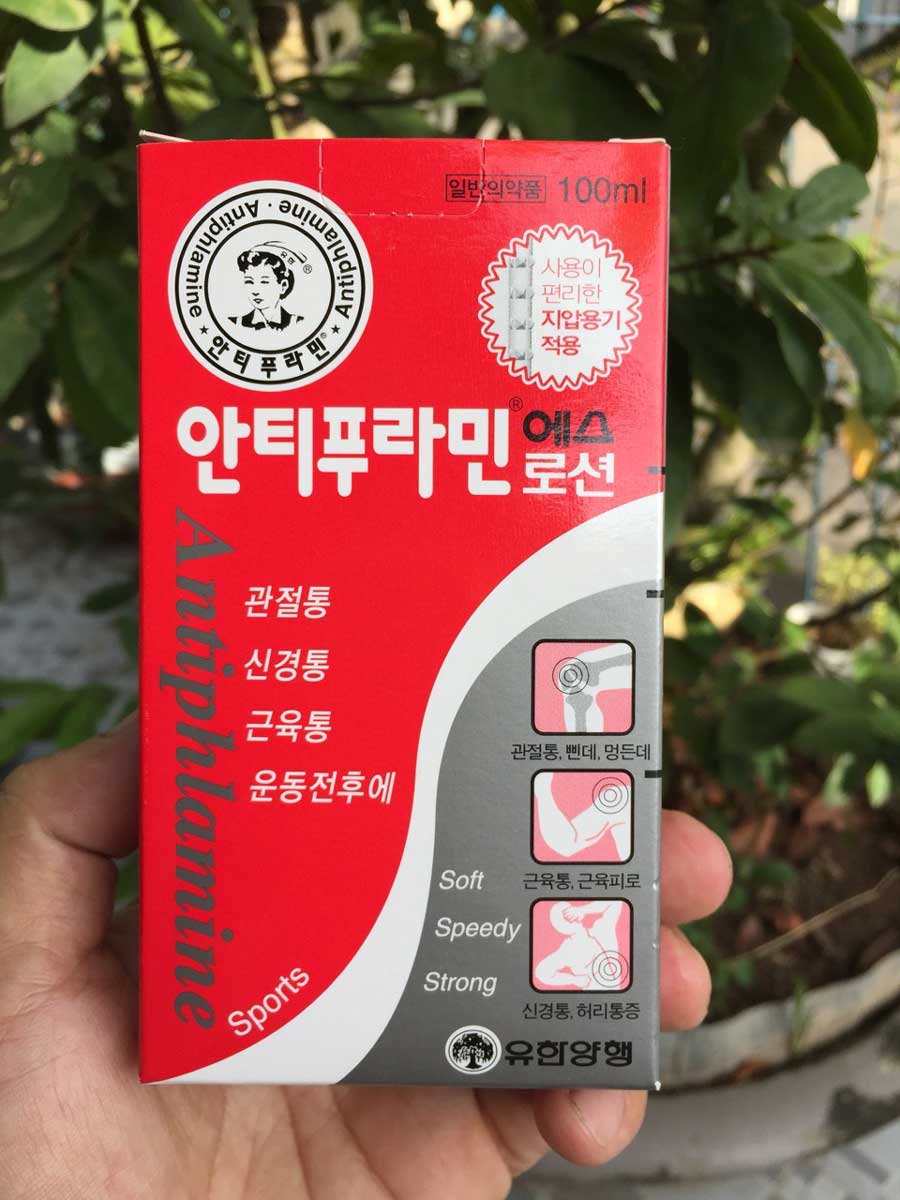 Dầu nóng xoa bóp antiphlamine Hàn Quốc