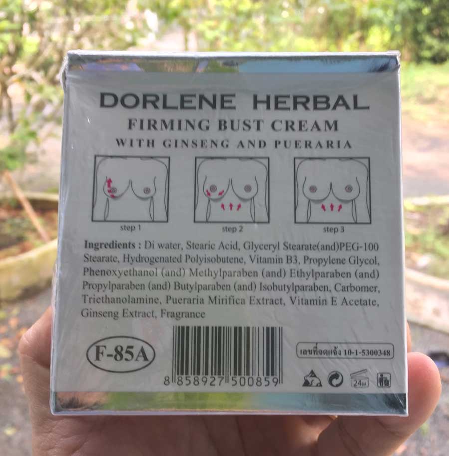 Kem thoa nâng nở ngực Dorlene Herbal Thái Lan